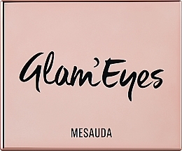 Eyeshadow Palette - Mesauda Milano Glam'eyes 12 Multi Finish Compact — photo N2