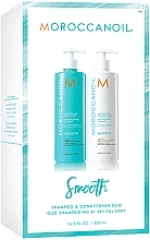 Fragrances, Perfumes, Cosmetics Set - Moroccanoil Smooth (h/sh/500ml + h/cond/500ml)