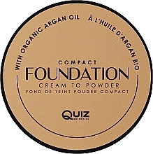 Compact Cream Powder - Quiz Cosmetics Compact Foundation Cream To Powder — photo N2