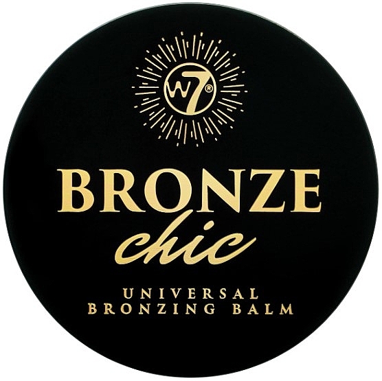 Illuminating Cream Bronzer - W7 Bronze Chic Bronzing Balm — photo N2