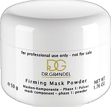 Fragrances, Perfumes, Cosmetics Stimulating Two-Component Face Mask - Dr. Grandel Firming Mask Powder