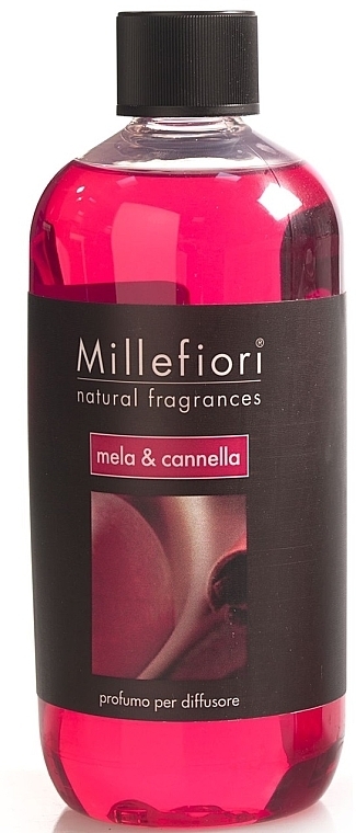 Aroma Diffuser Filler 'Apple Cinnamon' - Millefiori Milano Natural Apple & Cinnamon Diffuser Refill — photo N2