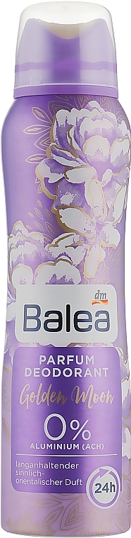 Perfumed Deodorant "Golden Moon" - Balea — photo N1