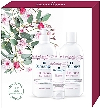 Fragrances, Perfumes, Cosmetics Set - Barnangen Oil Intense Set (sh/cr/400ml + b/lot/400ml + h/cr/75ml)