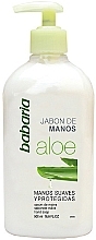 Hand Liquid Soap - Babaria Aloe Vera Hand Soap — photo N1