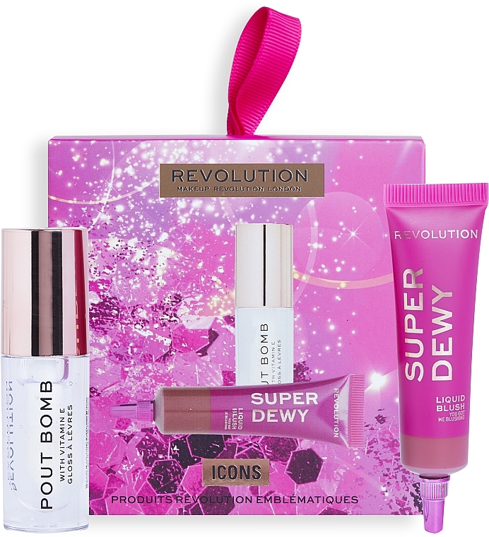 Set, 2 products - Makeup Revolution Icons Gift Set — photo N1