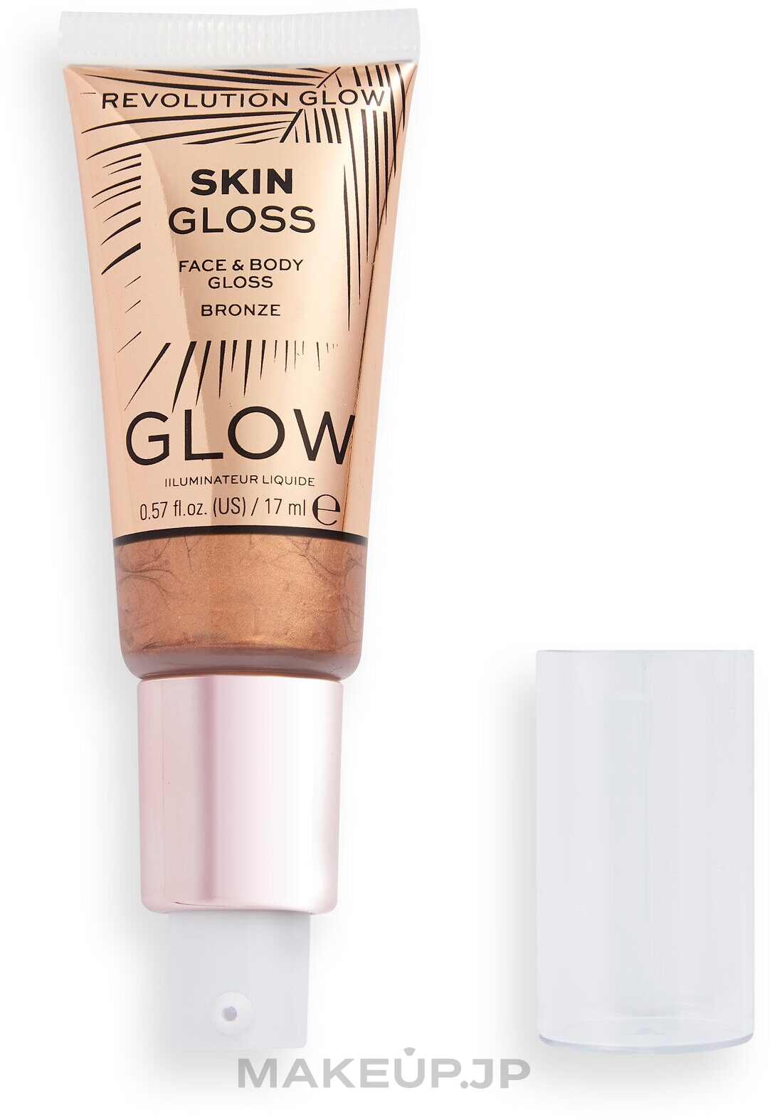 Highlighter - Makeup Revolution Glow Face & Body Gloss Illuminator — photo Bronze