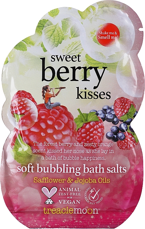 Bath Salt - Treaclemoon Sweet Berry Kisses Soft Bubbling Bath Salts — photo N1