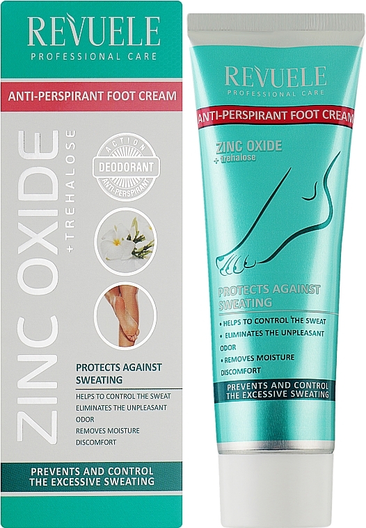 Foot Antiperspirant-Cream - Revuele Professional Care Antiperspirant Foot Cream — photo N2