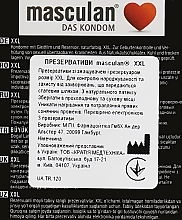 Condoms "XXL" - Masculan — photo N2