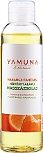 Fragrances, Perfumes, Cosmetics Massage Oil "Orange-Cinnamon" - Yamuna Orange-Cinnamon Plant Based Massage Oil