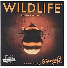 Fragrances, Perfumes, Cosmetics Eyeshadow Palette - Barry M Cosmetics Wildlife Bee WLEP7 Eyeshadow Charity Palette