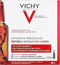 Fragrances, Perfumes, Cosmetics Anti-Aging Facial Ampoule Concentrate - Vichy LiftActiv Specialist Peptide-C