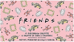 Fragrances, Perfumes, Cosmetics Eyeshadow Palette - Paladone Beauty Friends Eye Shadow Palette