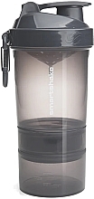 Shaker, 600 ml - SmartShake Original2Go Space Gray — photo N1
