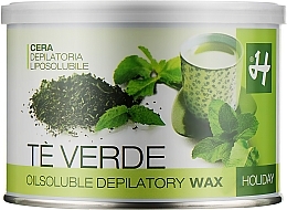 Warm Depilatory Wax with Green Tea Extract - Holiday Depilatory Wax Green Tea — photo N1