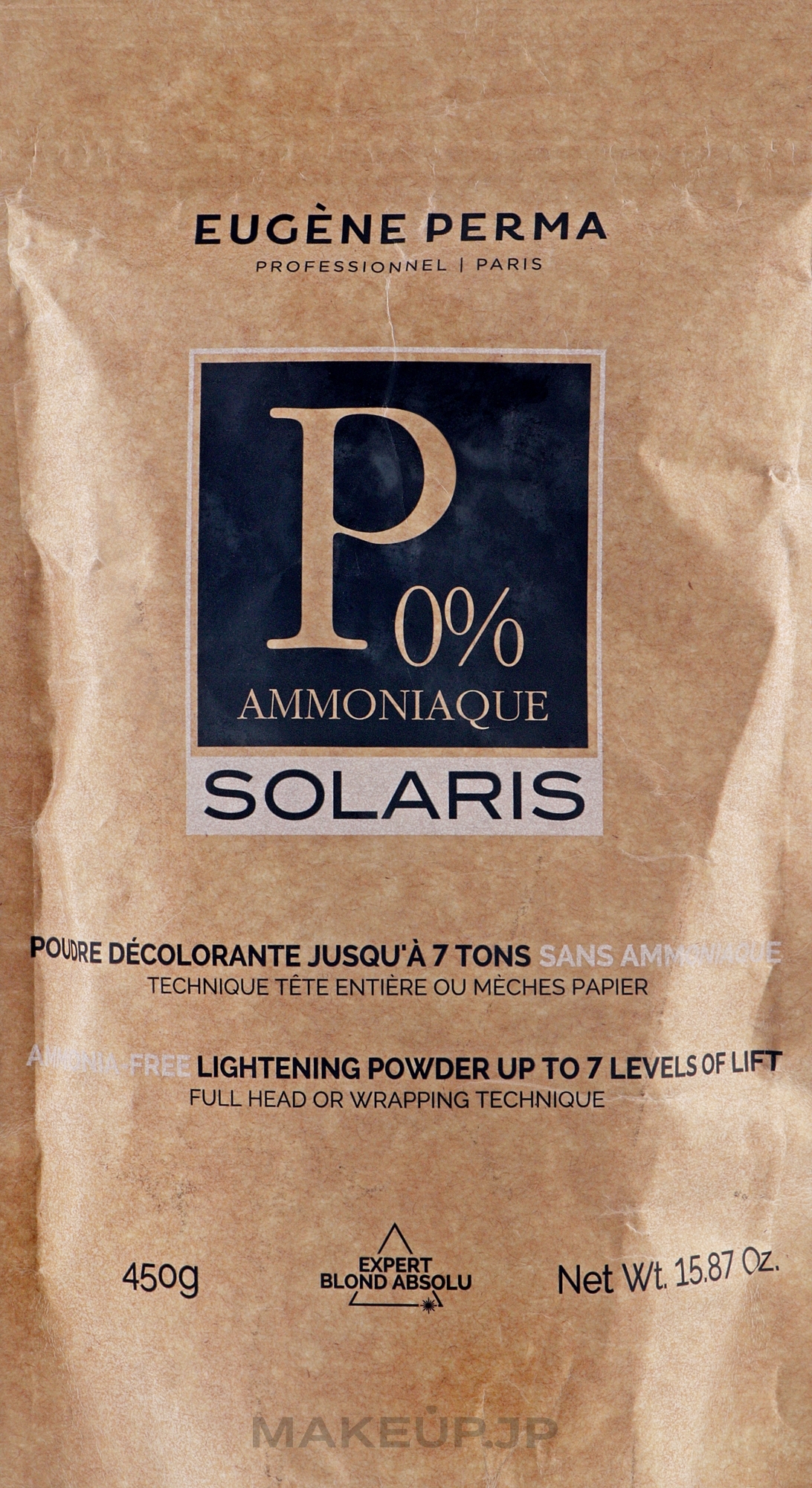 Bleaching Hair Powder - Eugene Perma Solaris Poudre ammonia 7 Tones — photo 450 g