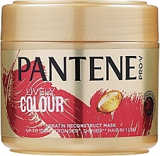 Fragrances, Perfumes, Cosmetics Intensive Hair Mask 'Color Protection & Shine' - Pantene Pro-V Lively Colour 