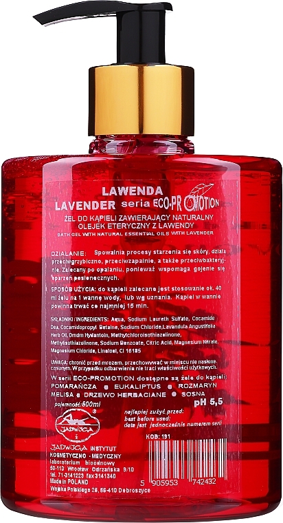 Shower Gel "Lavender" - Jadwiga Shower Gel — photo N2