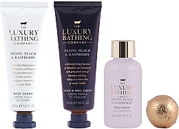 Set, 5 products - Grace Cole The Luxury Bathing Peony Peach And Raspberry — photo N3