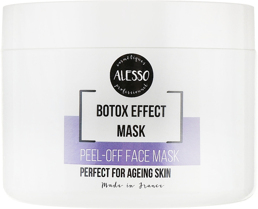 Botox Effect Face Mask - Alesso Professionnel Botox Like Peel-Off Mask — photo N2