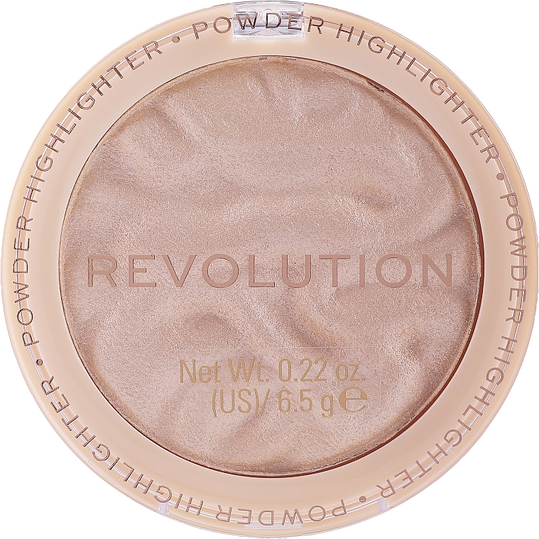 Face Highlighter - Makeup Revolution Powder Highlighter — photo N1
