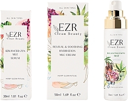 Fragrances, Perfumes, Cosmetics Set "Skin ZEN Ritual" - EZR Clean Beauty (f/cr/50ml + f/serum/30ml + f/mist/50ml)