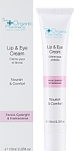Eye & Lip Contour Cream - The Organic Pharmacy Lip & Eye Cream — photo N2