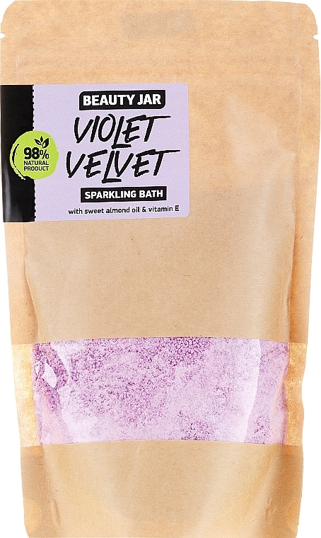 Bath Powder "Violet Velvet" - Beauty Jar Sparkling Bath Violet Velvet — photo N1