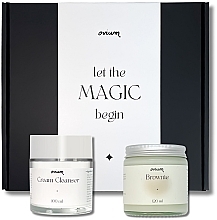 Fragrances, Perfumes, Cosmetics Set - Ovium Let The Magic Begin (cr/cleanser/100ml + candle/120ml)