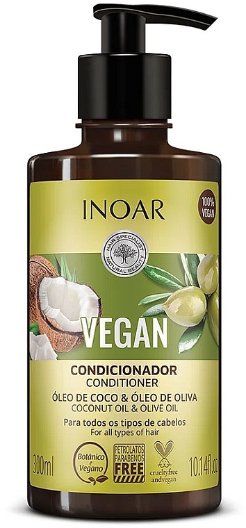 Conditioner - Inoar Vegan Conditioner — photo N1