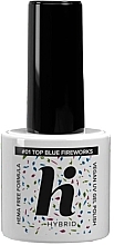 Fragrances, Perfumes, Cosmetics Top Coat with Colored Particles - Hi Hybrid HEMA Free Top