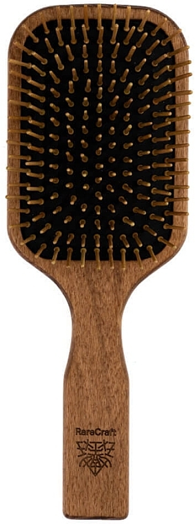 Hair Brush, dark - RareCraft Paddle Brush — photo N1