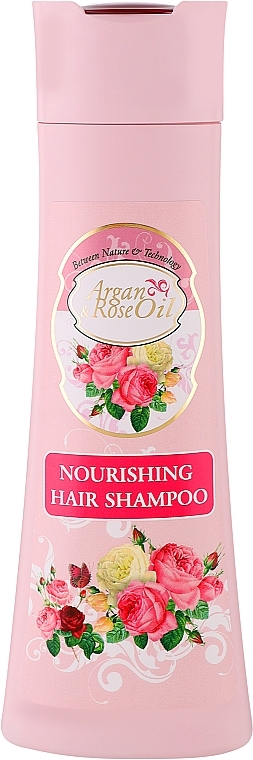 Nourishing Argan & Rose Shampoo - Ventoni Cosmetics Argan & Rose Oil — photo N1