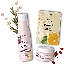 Fragrances, Perfumes, Cosmetics Set - Oriflame Love Nature (cr/50ml + micellar/water/150ml + mask/24ml)