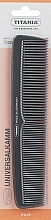 Comb, 19.5 cm, grey - Titania — photo N1