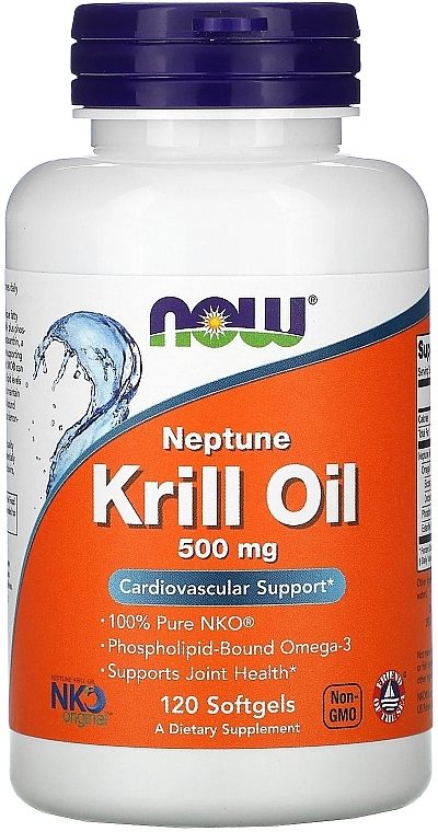 Krill Oil, 500 mg - Now Foods Neptune Krill Oil Softgels — photo N12