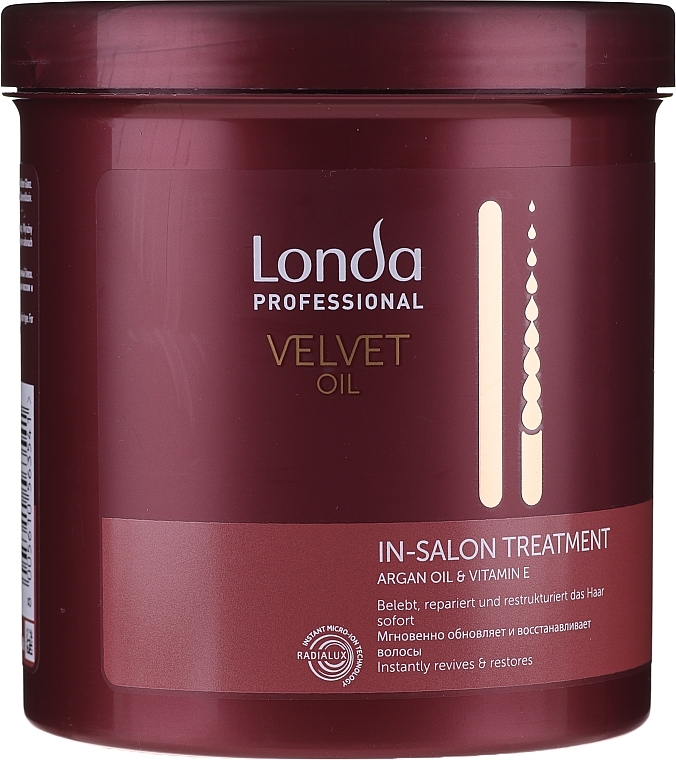 Argan Oil Hair Mask - Londa Professional Velvet Oil Treatment — photo N2