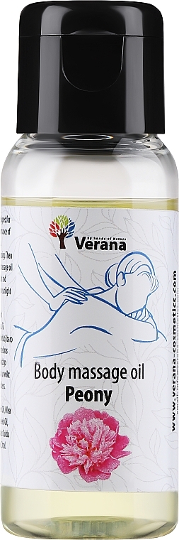 Peony Body Massage Oil - Verana Body Massage Oil — photo N1