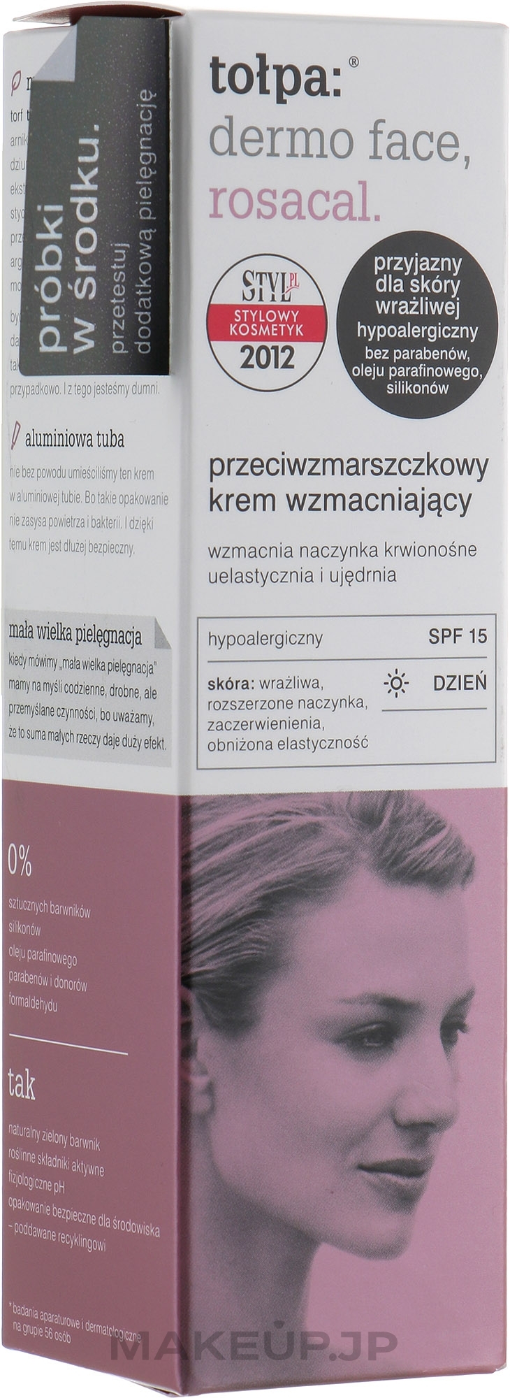 Anti-Wrinkle Strengthening Cream - Tolpa Dermo Face Rosacal Face Cream — photo 40 ml