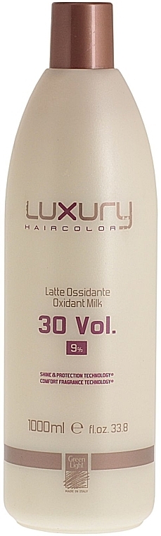 Milk Oxidant - Green Light Luxury Haircolor Oxidant Milk 9% 30 vol. — photo N1