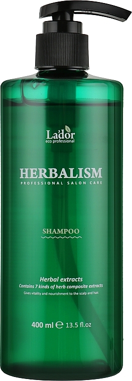 Soothing Herbal Shampoo - La'dor Herbalism Shampoo — photo N3