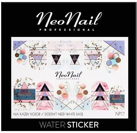 Nail Stickers - NeoNail Professional Water Sticker — photo N1