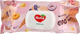 Wet Wipes, sweets, 120 pcs - Ruta Selecta — photo N1