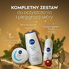 セット - NIVEA Feel Soft (sh/gel/250ml + cr/100ml + deo/50ml) — photo N5