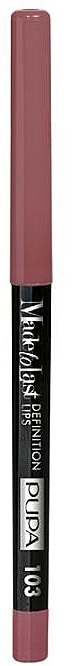 Extreme Long-Lasting Automatic Waterproof Lip Liner - Pupa Made to Last Definition Lips  — photo N1