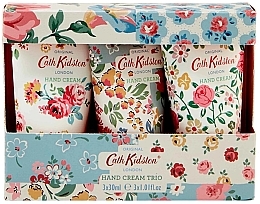 Fragrances, Perfumes, Cosmetics Set - Heathcote & Ivory Cath Kidston Cottage Patchwork Hand Cream Trio (h/cr/mini/30mlx3)