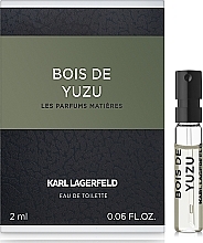 Fragrances, Perfumes, Cosmetics Karl Lagerfeld bois De Yuzu - Eau de Toilette (sample)