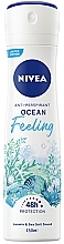 Fragrances, Perfumes, Cosmetics Deodorant Anti-Perspirant - Nivea Antiperspirant Spray Ocean Feeling