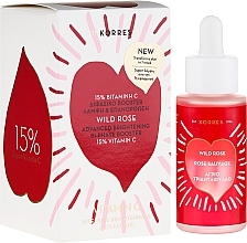 Fragrances, Perfumes, Cosmetics Facial Booster - Korres Wild Rose Advanced Brightening Bi-Phase Booster